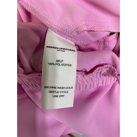 Amanda Uprichard 'Vera' Pink Crepe Pants Size S - Picture 5 of 5